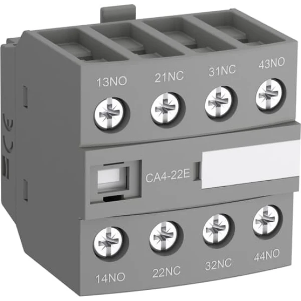 Контактный блок CA 5-04 Е фронтальный для А9.. А110 1SBN010040R1004