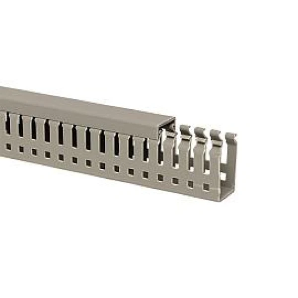 Перфорированный короб 80×40 (L=2м) PROxima, для прокладки кабеля и проводов kk80*40