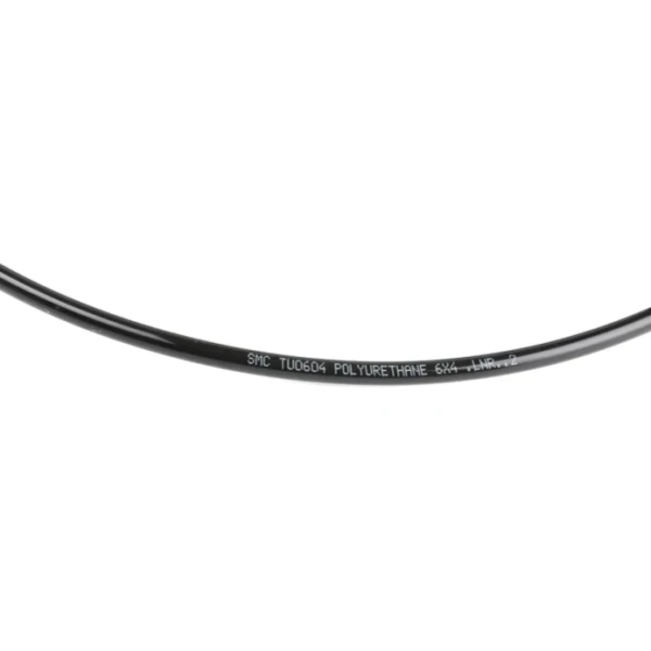 Полиуретановая трубка SMC TU0604B-20 (Ø 6 мм × Ø 4 мм, чёрная, рулон 20 м)